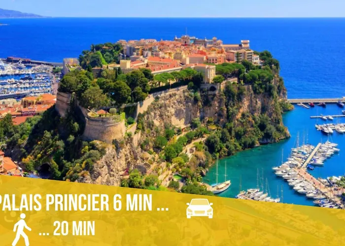 Neuf - Frontiere De Monaco - Clim - Wifi كاب داي