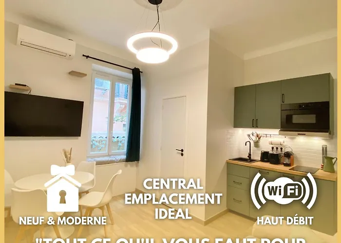 Neuf - Frontiere De Monaco - Clim - Wifi * كاب داي